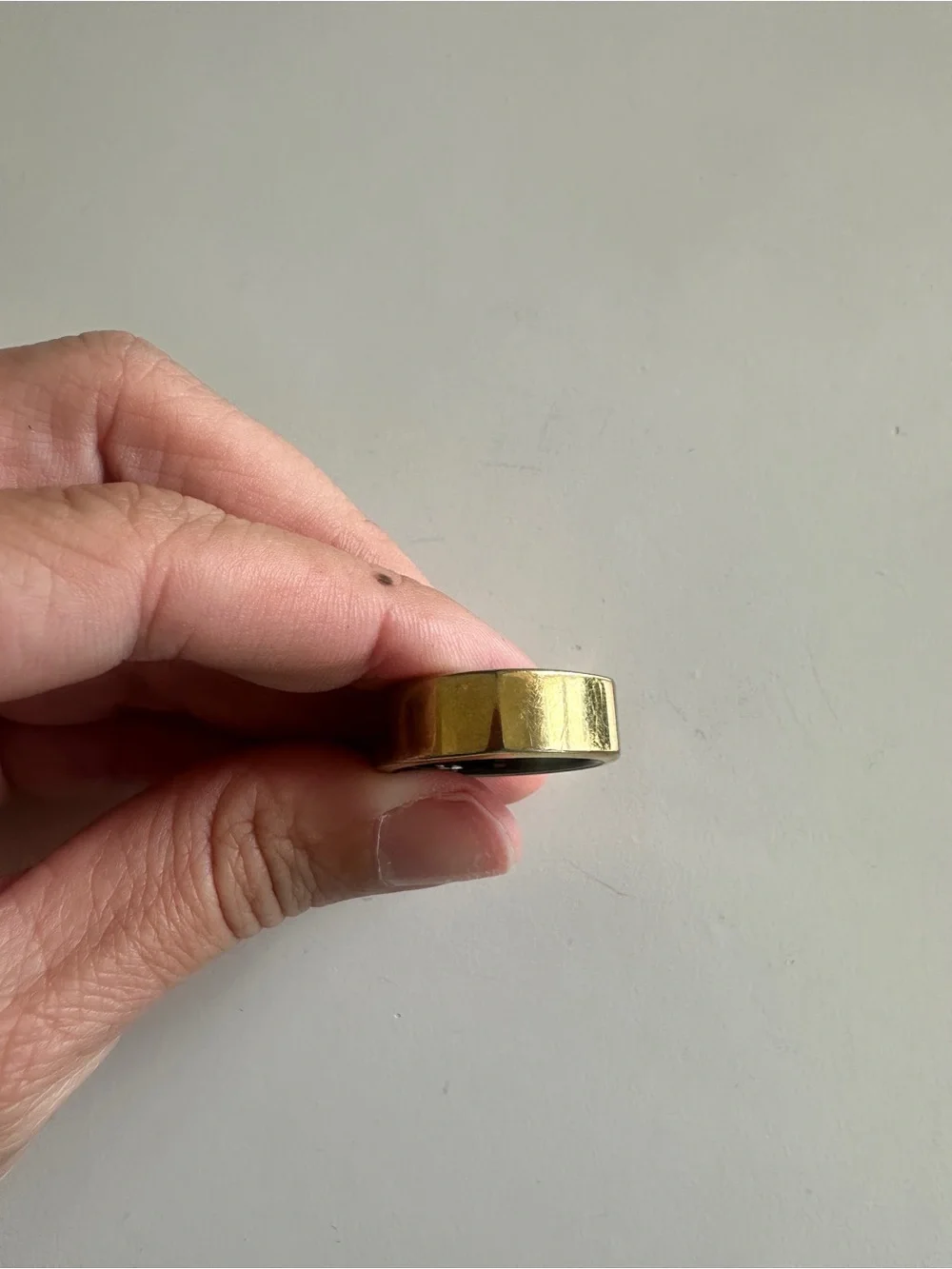 Oura Gold Tone Smart Ring